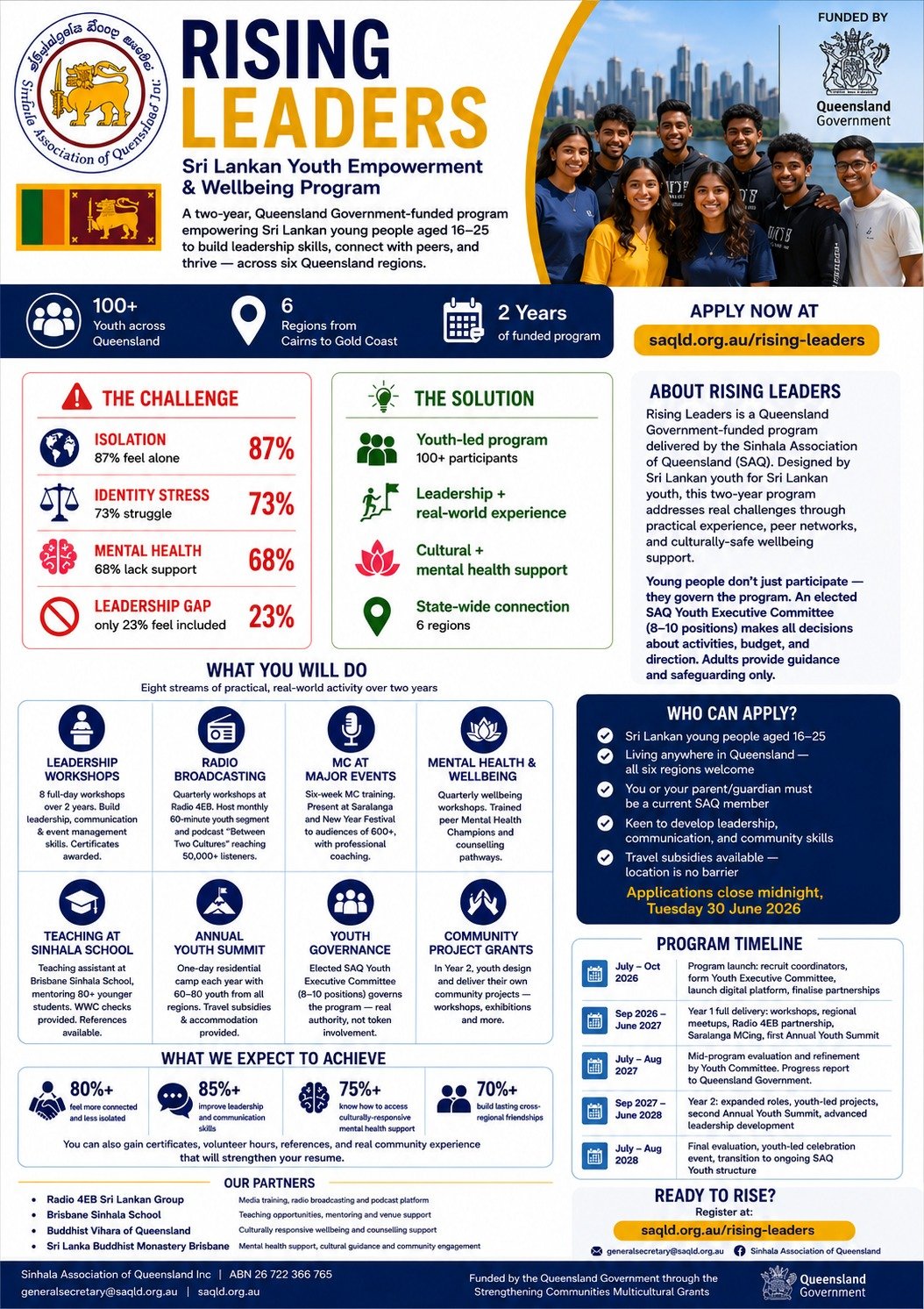 Rising Leaders - Applications Now Open